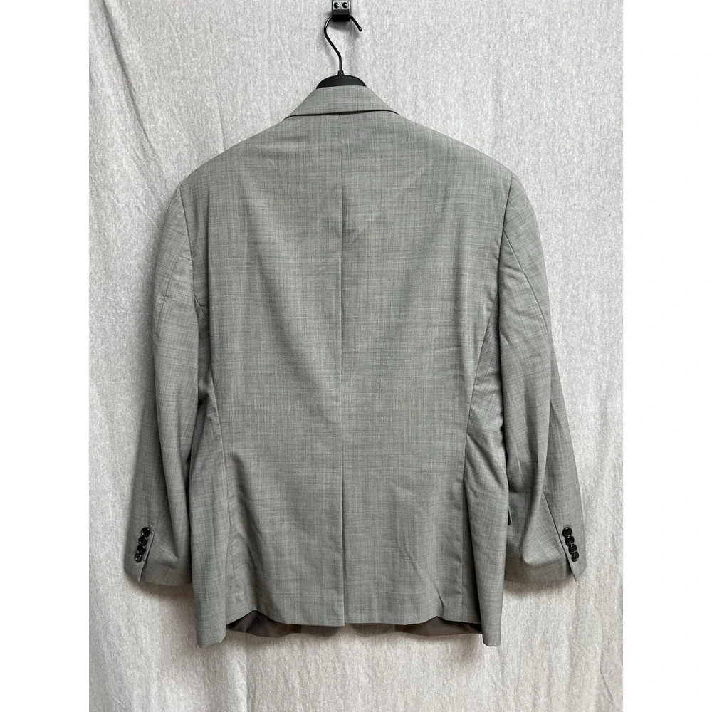 Lauren Ralph Lauren 44R Gray Blazer Sport Coat and Pants Wool Natural Stretch